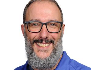 Man wearing glasses