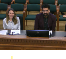 Testimony Testimony on EO AI Reports