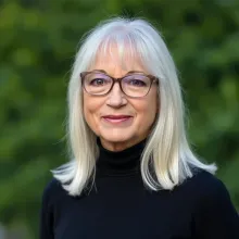 Woman with glasses